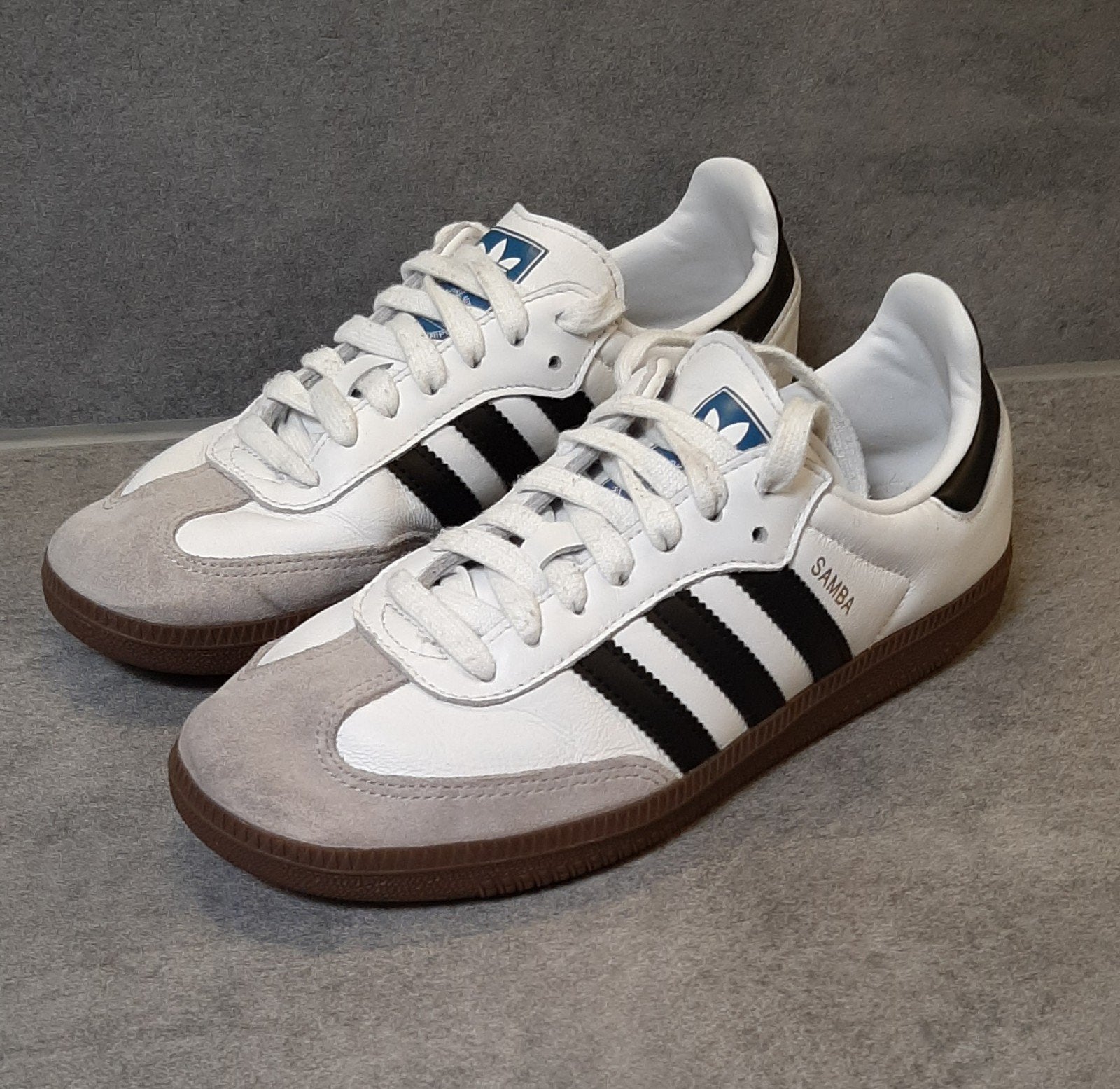 Adidas sneakers Samba OG/Maat 39 1/3, Wit, Ophalen of Verzenden, Zo goed als nieuw, Adidas