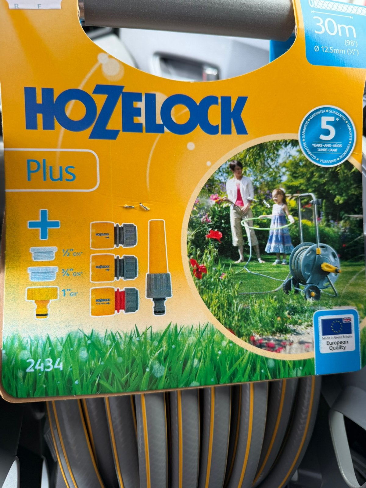 Hozelock tuinslang 30 meter met toebehoren nieuw, Ophalen, Zo goed als nieuw