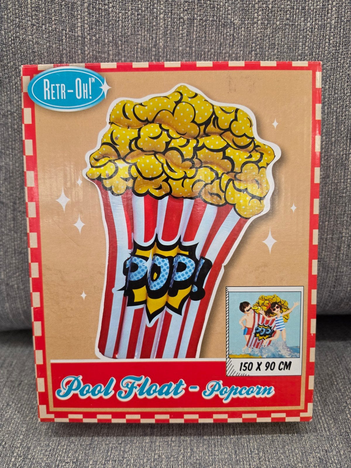 Zwembadmatras   POOL FLOAT POPCORN, Ophalen