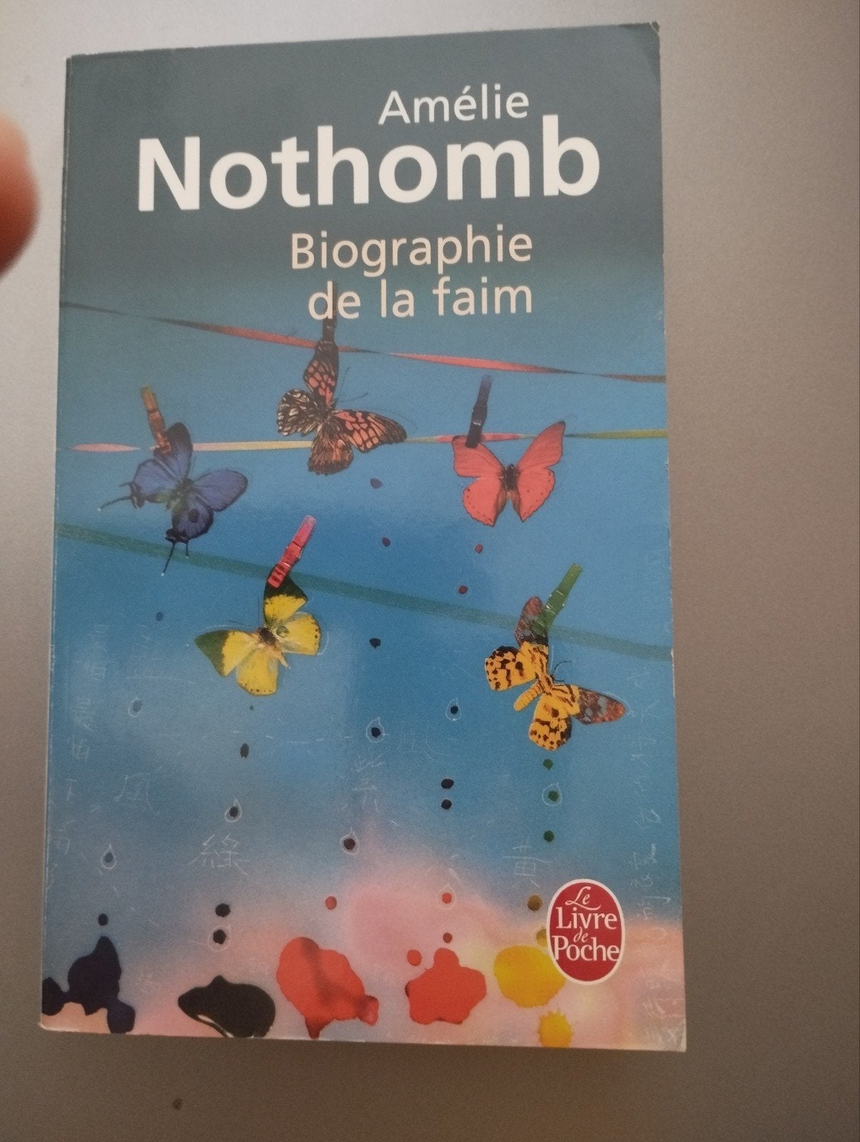 Amélie Nothomb Biographie de la faim, Enlèvement ou Envoi