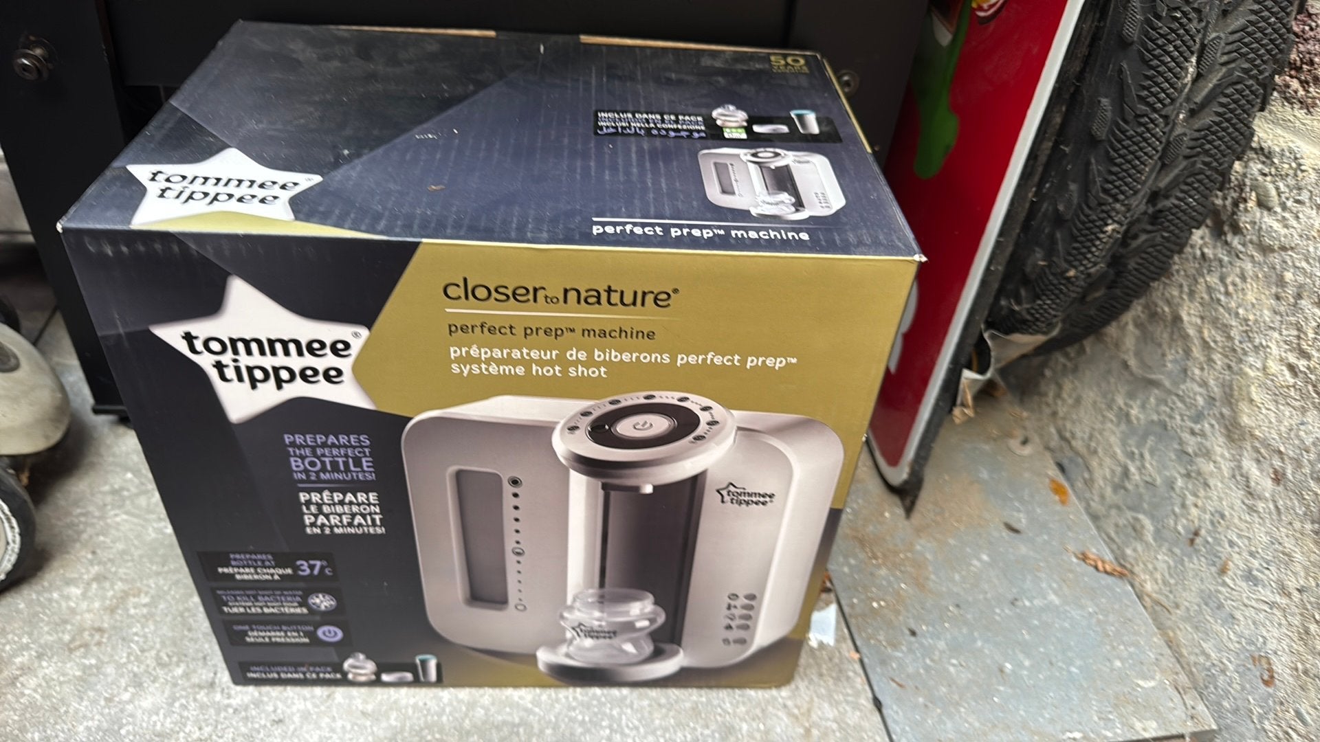 Chauffe eau pour biberon, Enlèvement