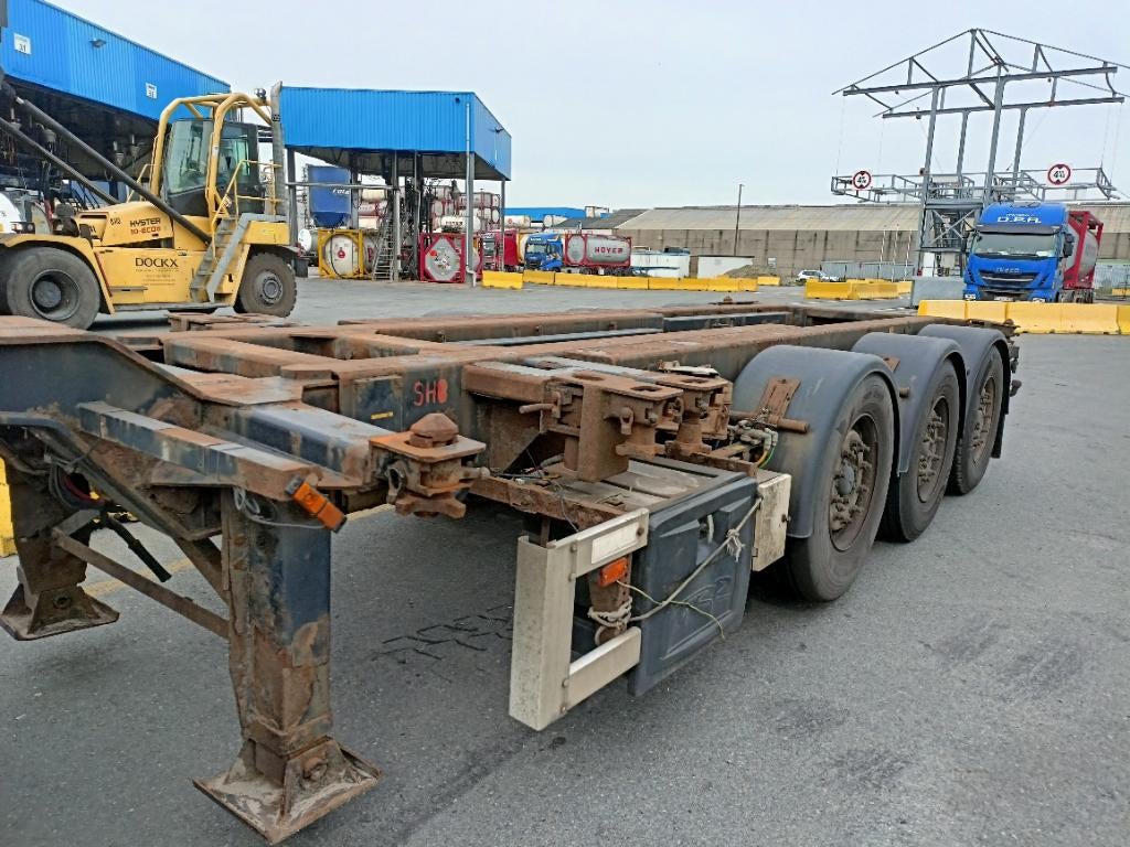 Containerchassis, Ophalen, Gebruikt