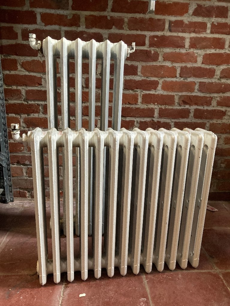 Gietijzeren radiators - 2 stuks, Ophalen, Gebruikt