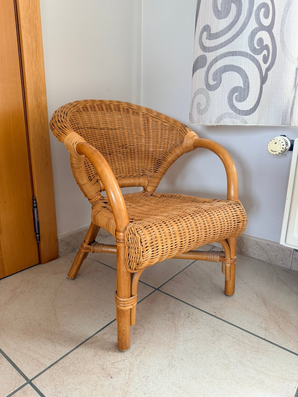 Chaise bébé en rotin, Enlèvement, Comme neuf
