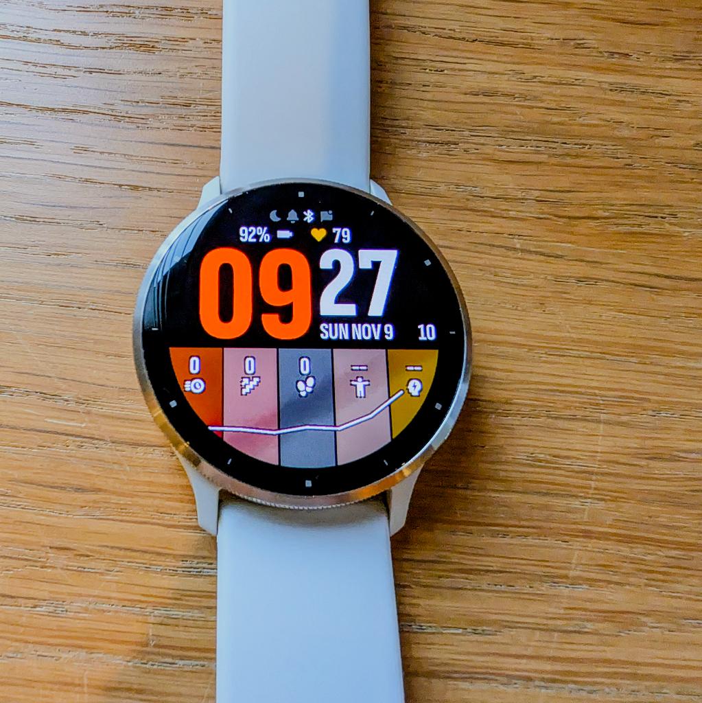 Garmin Venu 3 45mm, Garmin, Battement de coeur, Comme neuf, Enlèvement