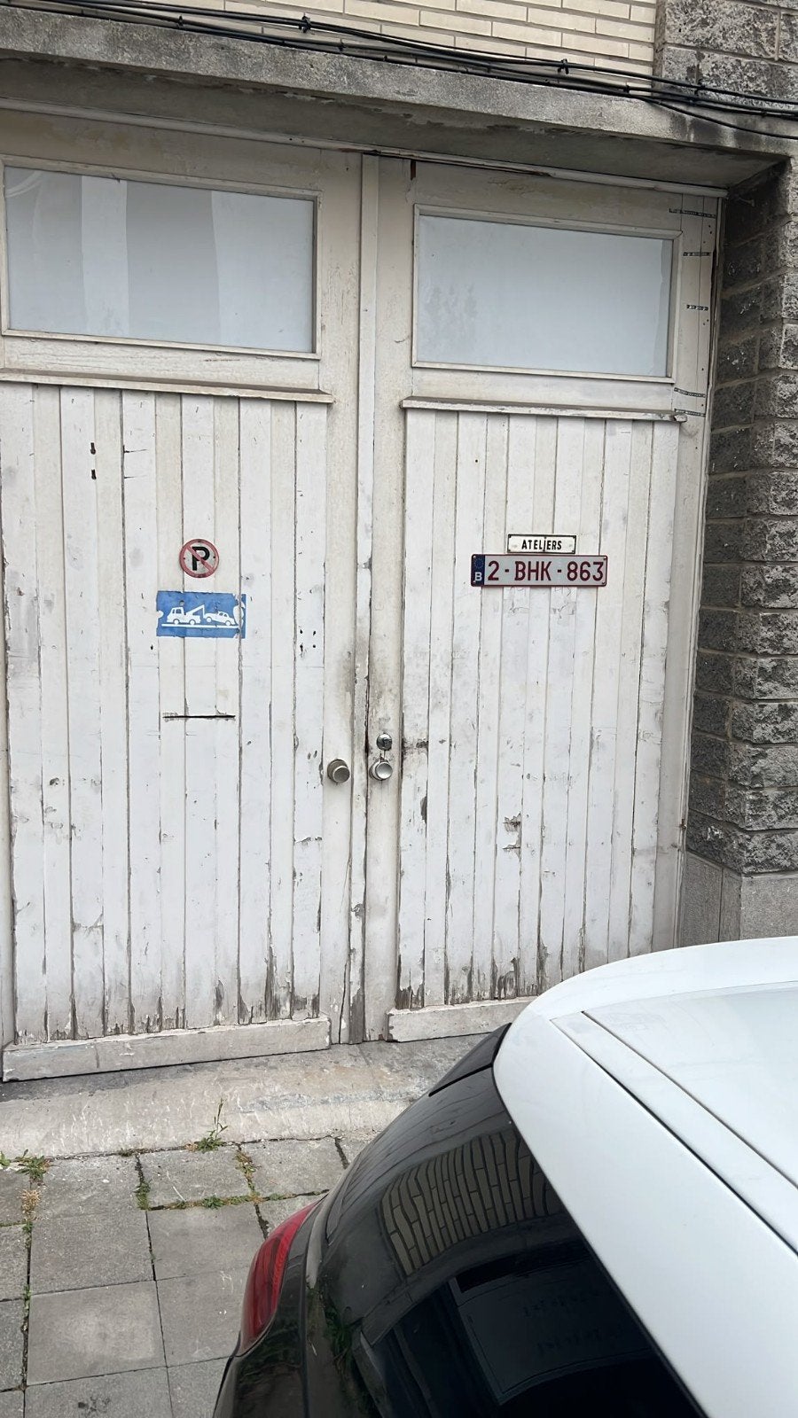 Porte de garage, Enlèvement, Bois