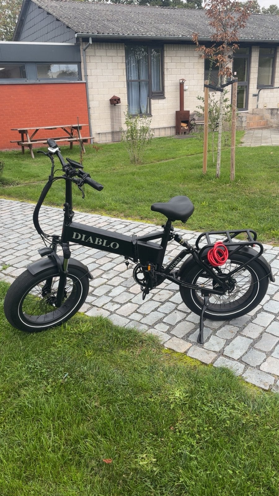 Diablo storm fatbike, Fietsen en Brommers, Ophalen, Zo goed als nieuw