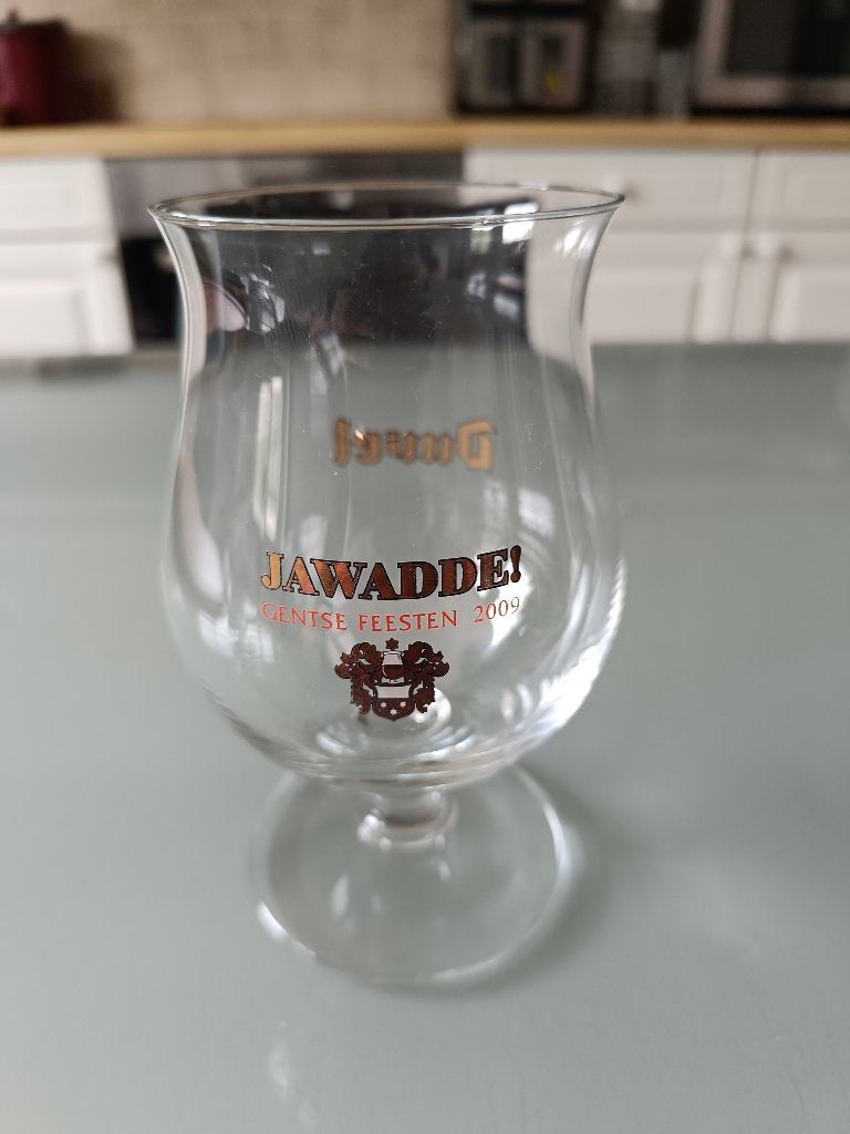Collectors DUVEL glas Gentse Feesten 2009 Jawadde, Verzamelen, Biermerken, Ophalen of Verzenden, Nieuw, Glas of Glazen, Duvel