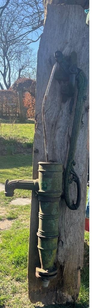 waterpomp gietijzer antiek, Enlèvement