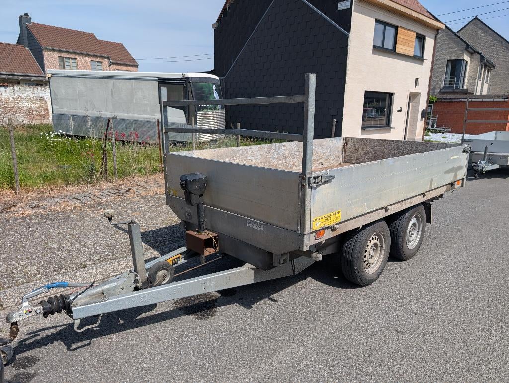 Saris elektrische 3-kanten kipper 2700kg, Ophalen, Gebruikt