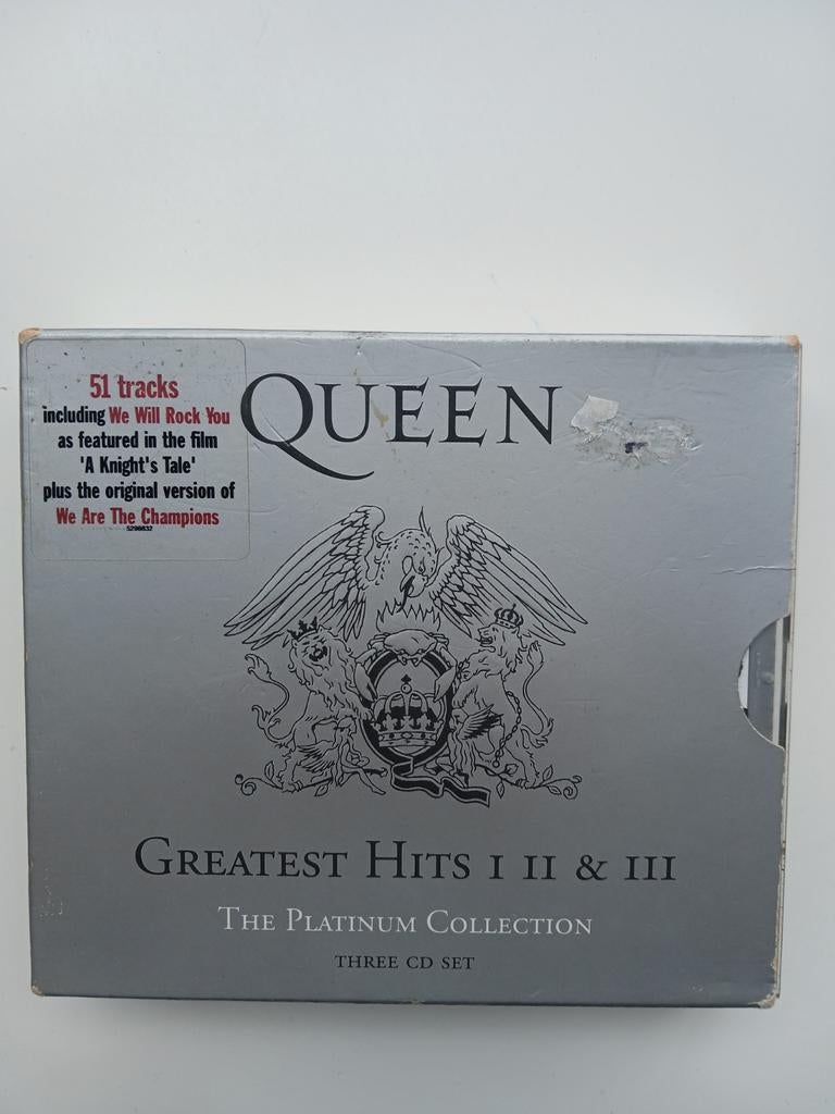 Queen greatest hits I & II &III. 3 cd box, Enlèvement ou Envoi, Utilisé
