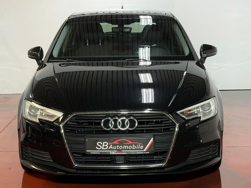 Audi A3 A3 Sportback 1.6 TDi S tronic *BI XENON*GPS*GARAN, Auto's, Audi, Stof, Euro 6, 4 cilinders, Zwart
