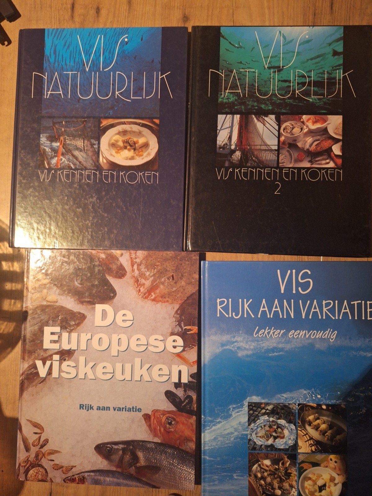 kook boeken voor vis, Enlèvement