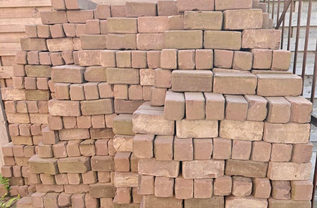 Gebakken klinkers 20x10x9, Ophalen, Klinkers