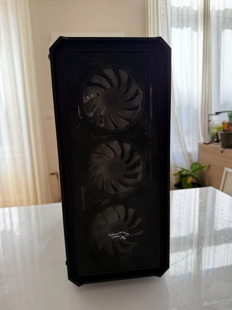 Gamer PC, incl. HD monitor, toetsenbord en muis, Computers en Software, Desktop Pc's, 8 GB, Virtual Reality, Zo goed als nieuw