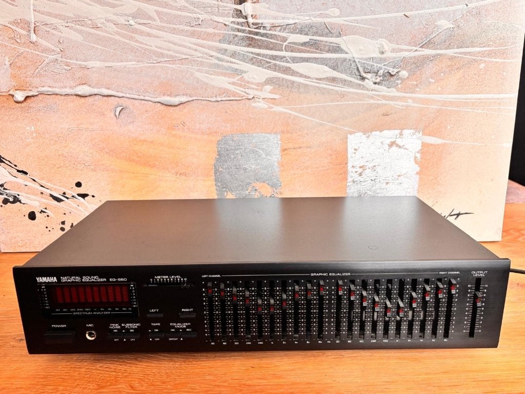 Yamaha EQ-550 Equalizer, Audio, Tv en Foto, Overige Audio, Tv en Foto, Ophalen, Zo goed als nieuw