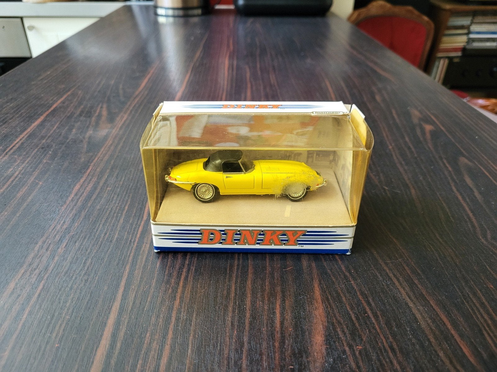Boîte d'allumettes Dinky DY-1B 1967 Jaguar Type E, Enlèvement ou Envoi, Matchbox