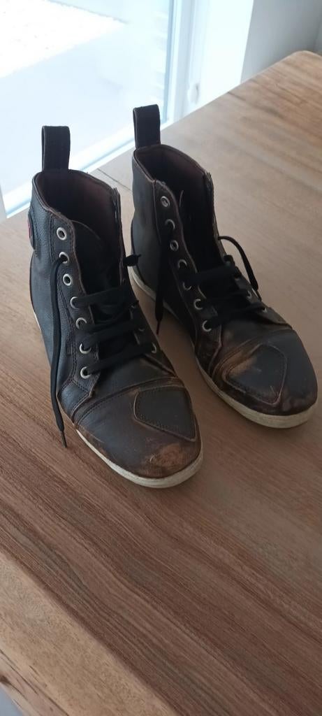 Retro motor bottines maat 44, Ophalen, Tweedehands, Heren, Modeka