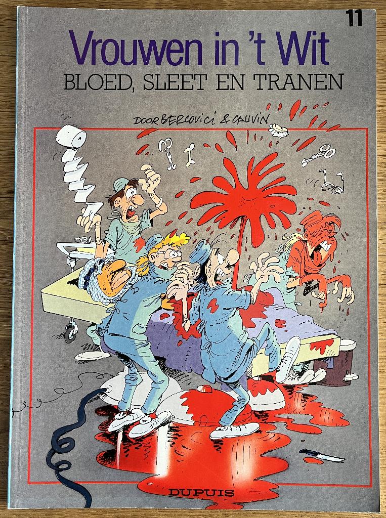 Vrouwen in 't wit - Bloed, sleet en tranen -11(2000) Strip, Eén stripboek, Ophalen of Verzenden, Zo goed als nieuw