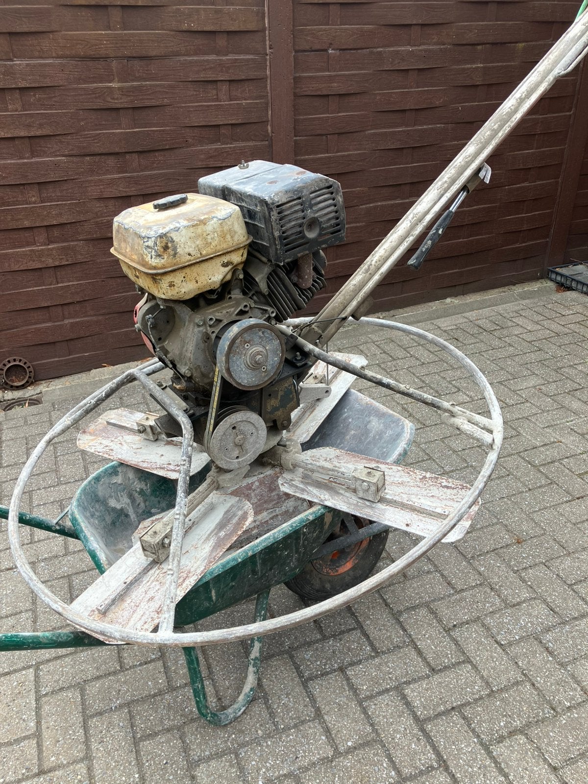 Poliermachine met 10 pakken afwerkbladen, Doe-het-zelf en Bouw, Ophalen, Gebruikt