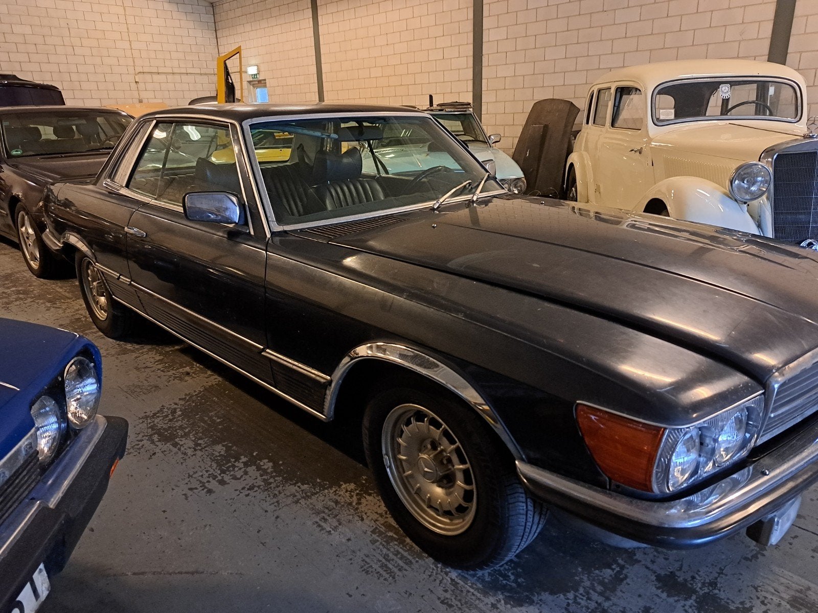 zeldzame mercedes 500 slc airco en abs!1100 stuks gemaakt, foto 4