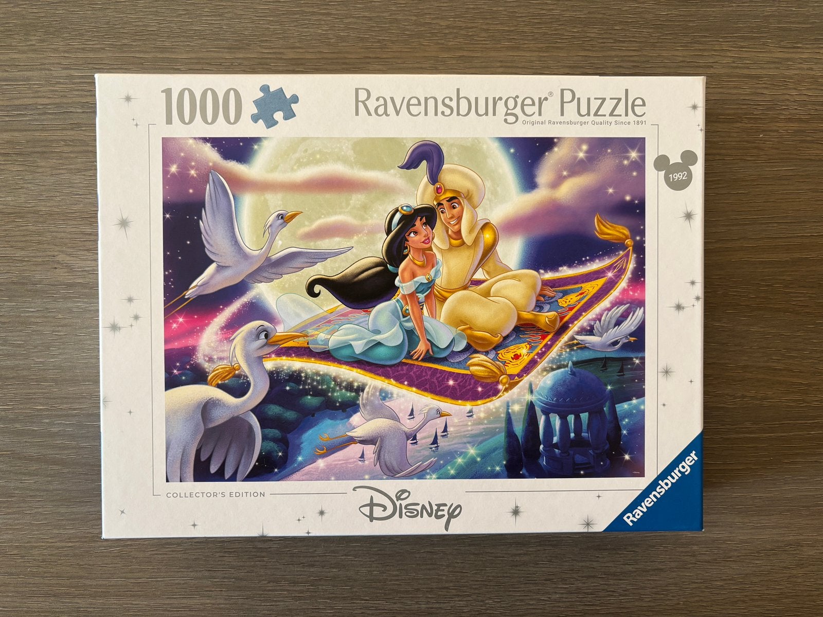 Puzzel Disney Aladdin, Enlèvement ou Envoi, 500 à 1500 pièces, Comme neuf, Puzzle