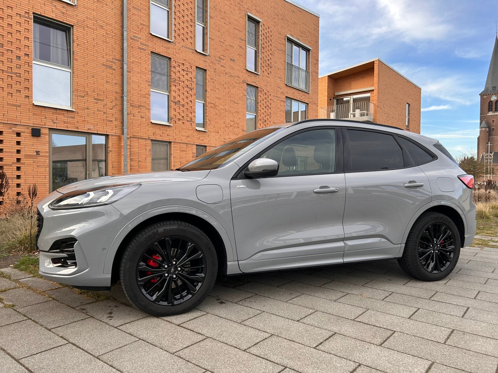 ford kuga graphite tech edition grey matter 225 pk, Auto's, Ford, Particulier, Kuga, 360° camera, ABS, Achteruitrijcamera, Adaptieve lichten