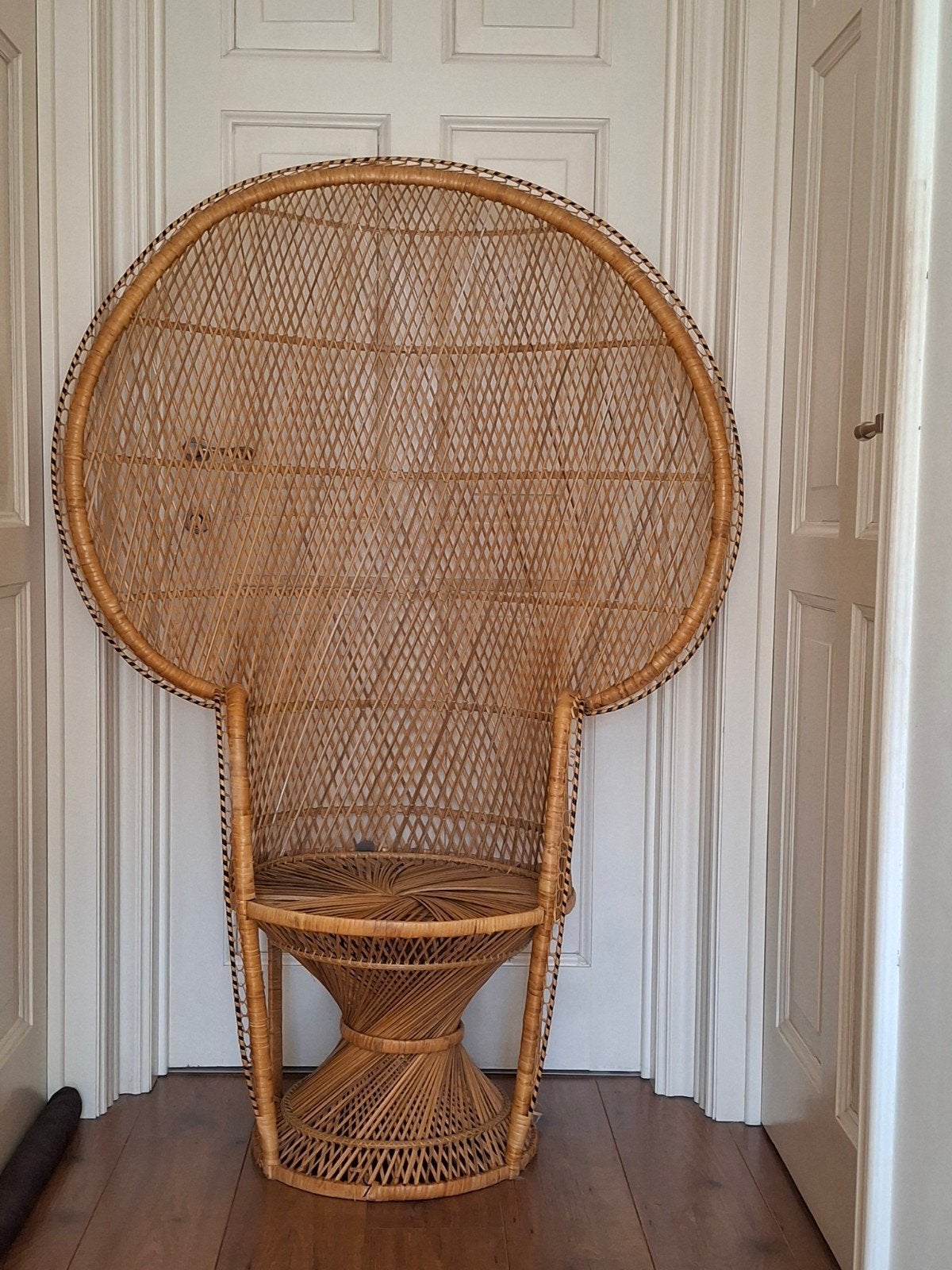 Gevlochten stoel, Maison & Meubles, Accessoires pour la Maison | Paravents d'intérieur, Enlèvement
