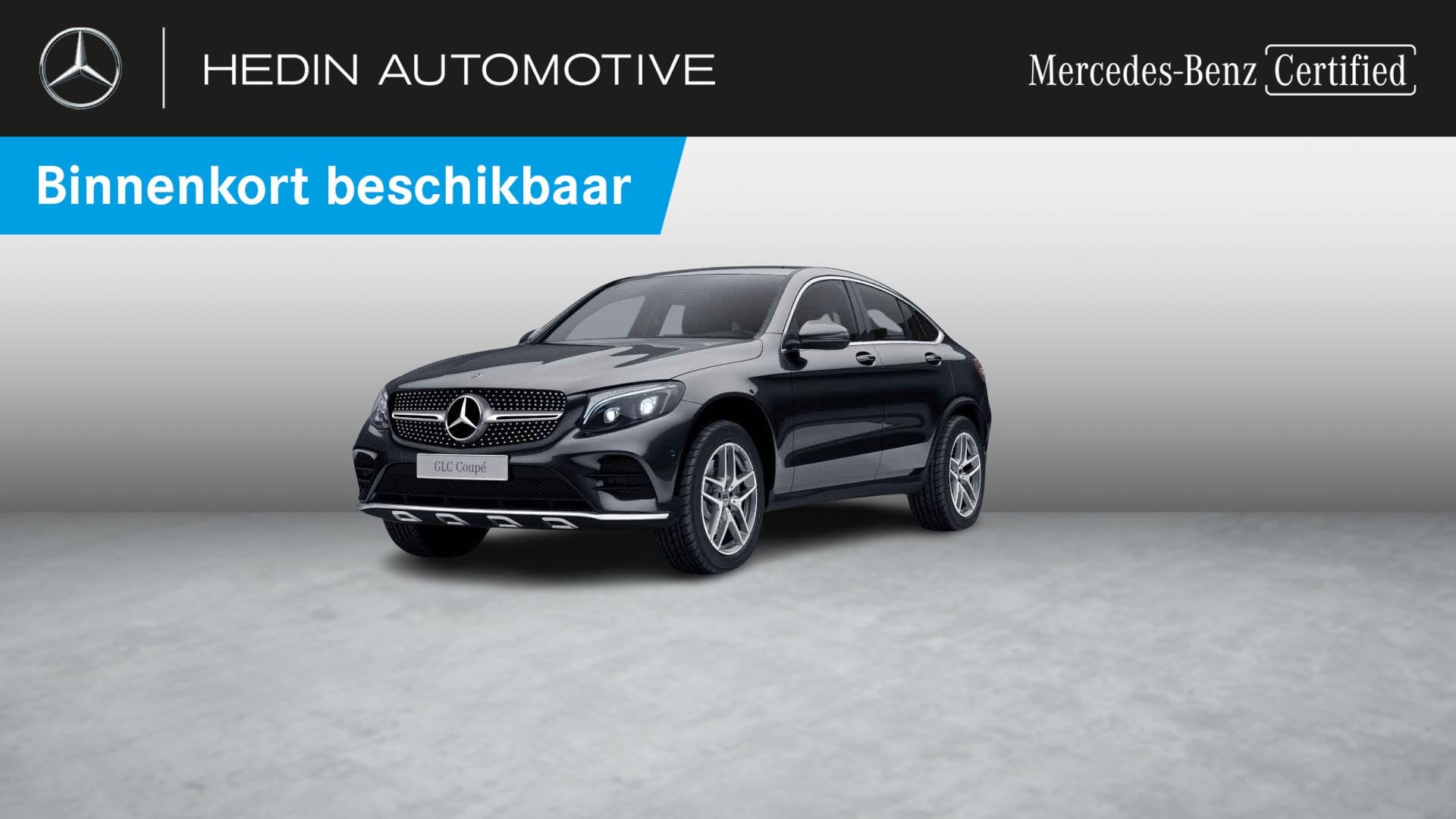 Mercedes-Benz GLC-klasse 220 d 4MATIC Coupé AMG Line | Navi, Auto's, Automaat, Automatische klimaatregeling, Stof, Gebruikt