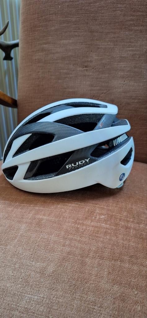 Fietshelm RUDY PROJECT rebel WIT NIEUW maat: S-M 55-58 cm, Fietsen en Brommers, Ophalen, M, Heer, Rudy project