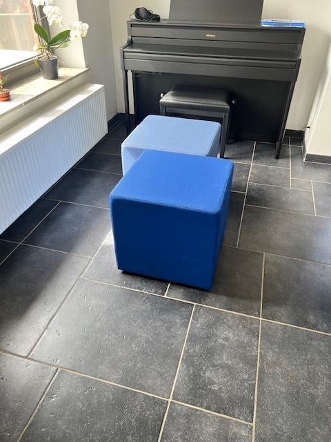 Cube Zitjes, Huis en Inrichting, Ophalen, Gebruikt, Vierkant, Minder dan 50 cm