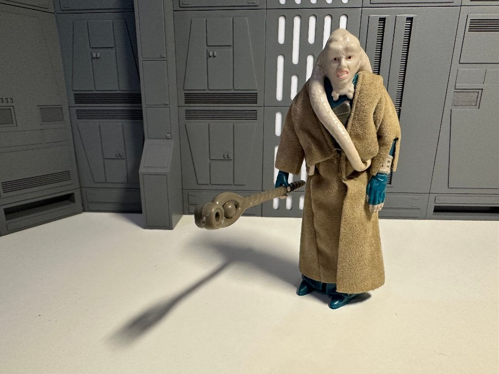 Vintage Star Wars - Bib Fortuna, Ophalen of Verzenden, Gebruikt, Actiefiguurtje