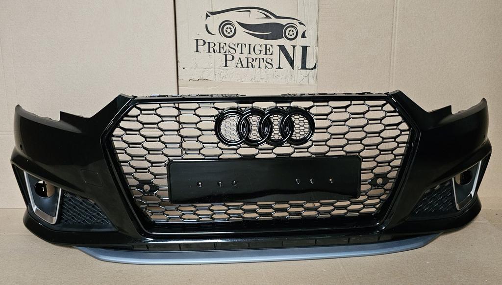 Voorbumper Audi A4 B9 8W S-Line Competition Plus 8W0807437AB, Gebruikt, -, Voor, Ophalen of Verzenden