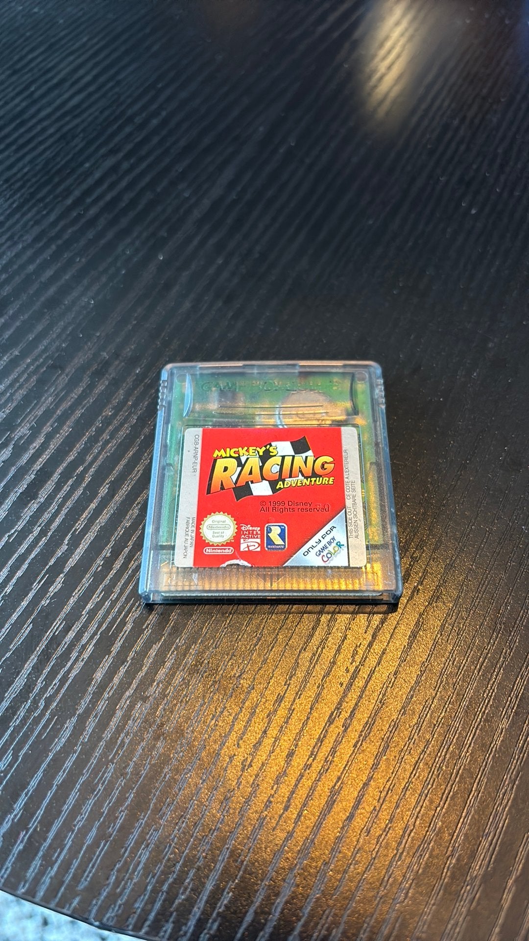 Mickey's Racing Adventure Game Boy, Enlèvement, Utilisé