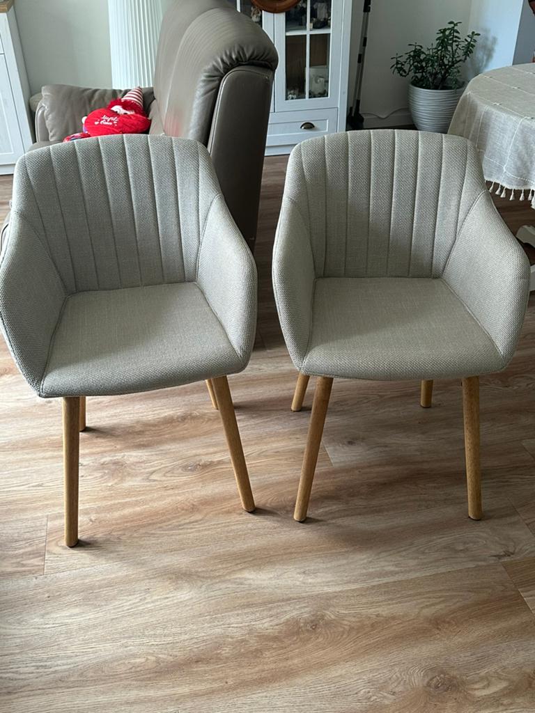 Eetkamerstoelen jysk, Maison & Meubles, Chaises, Enlèvement, Neuf