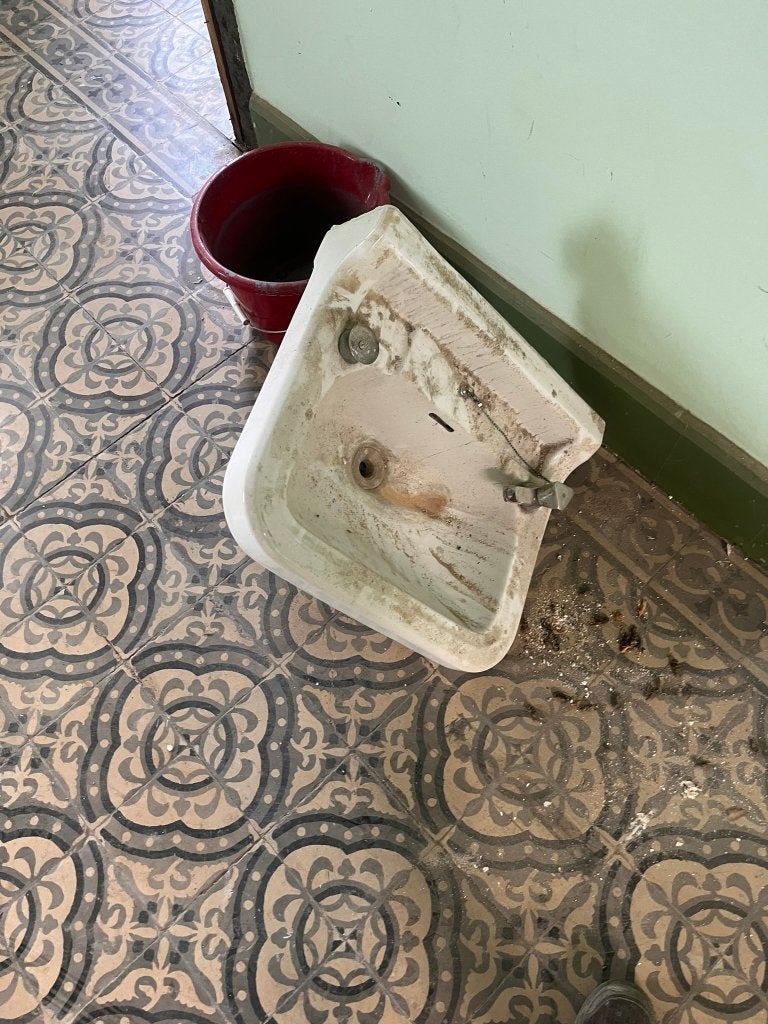 lavabo's, Ophalen, Gebruikt, Wastafel