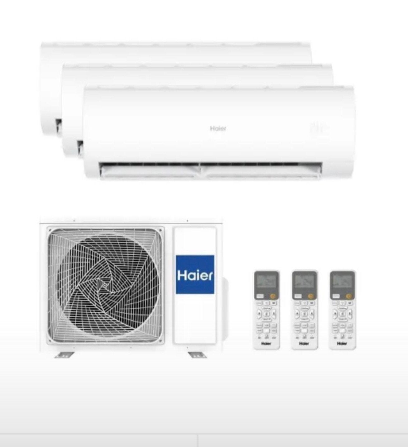 Haier 1x3,5kw 2x2,5kw, Enlèvement ou Envoi, Comme neuf
