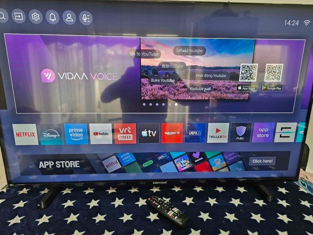 Tv edenwood smart 50 pouces, Enlèvement