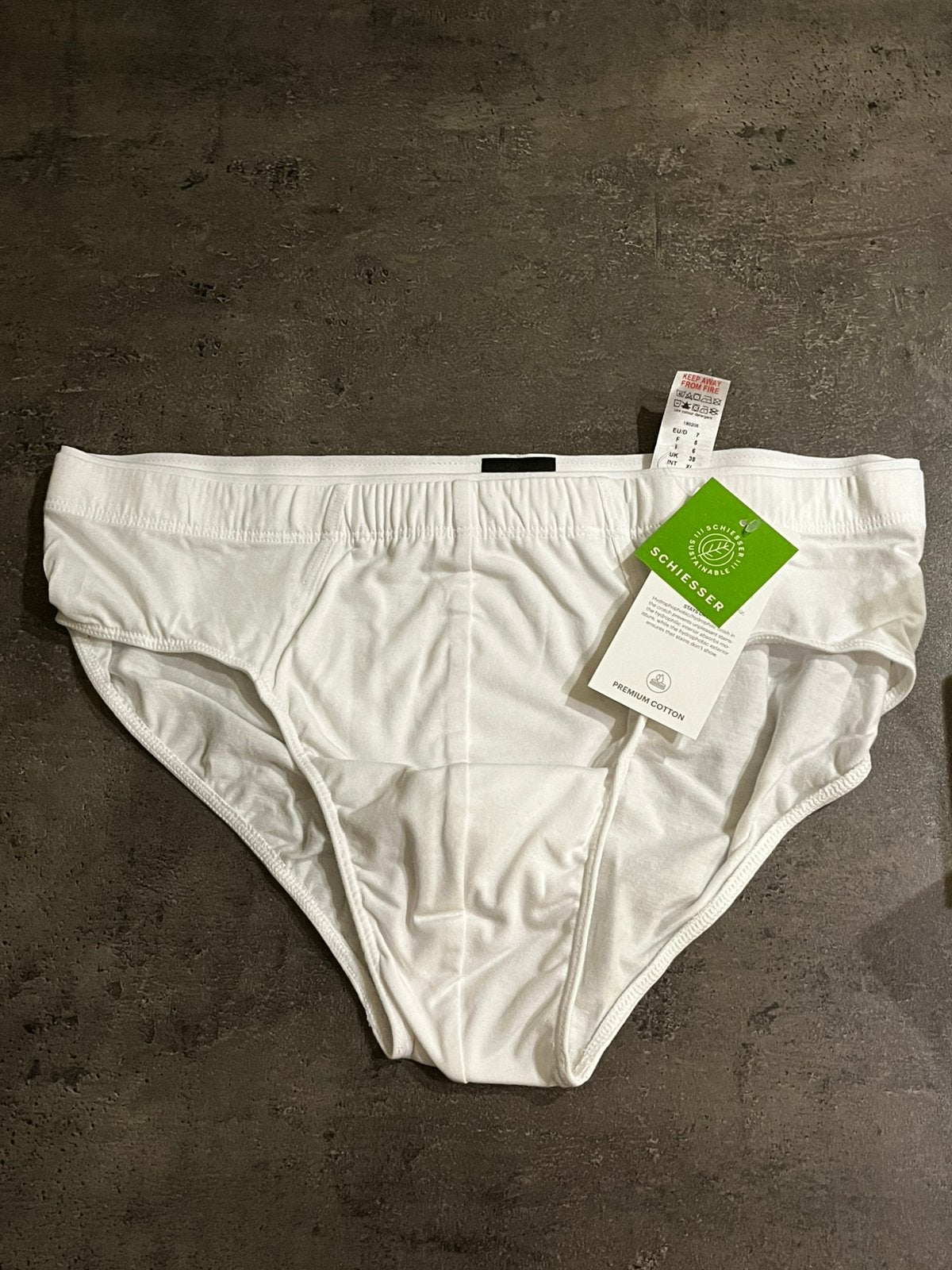 Sportslip Schiesser XL, Ophalen of Verzenden, Wit, Slip