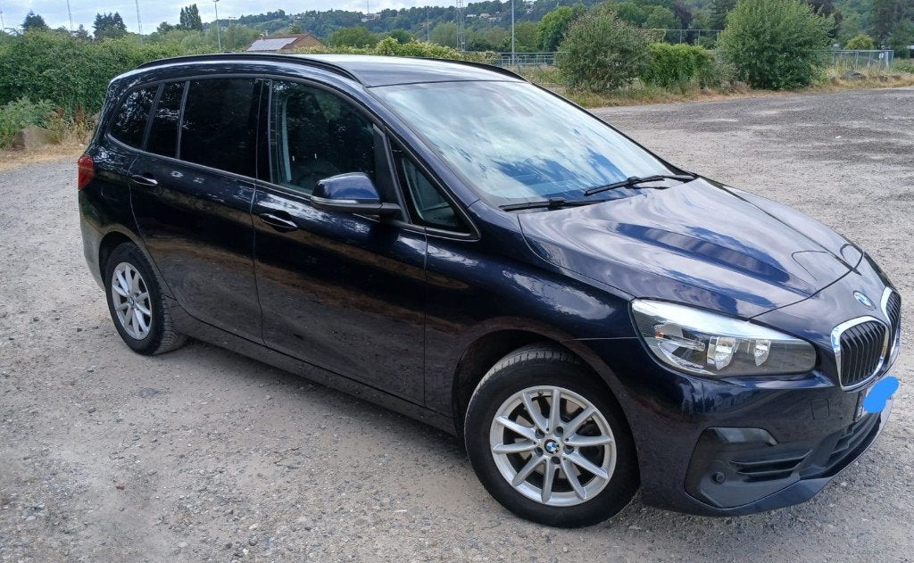BMW 218i Gran Tourer – 7 places – Automatique – Essence, Cuir, 7 places, Noir, 5 portes