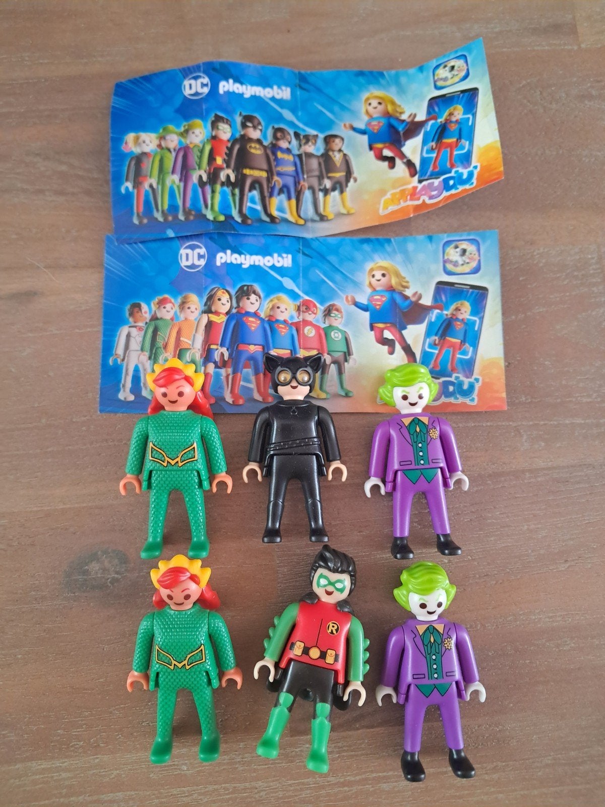 Playmobil superhelden, Ophalen