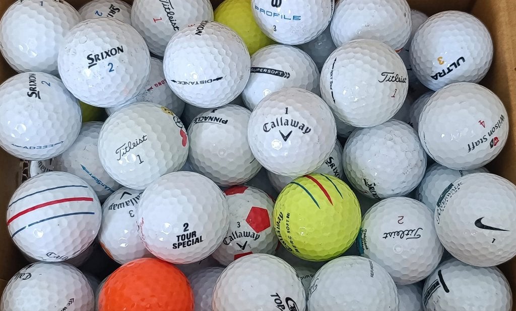 Balles blanches et de couleur - Parfait état, Sports & Fitness, Golf, Enlèvement, Comme neuf, Balle(s), Callaway