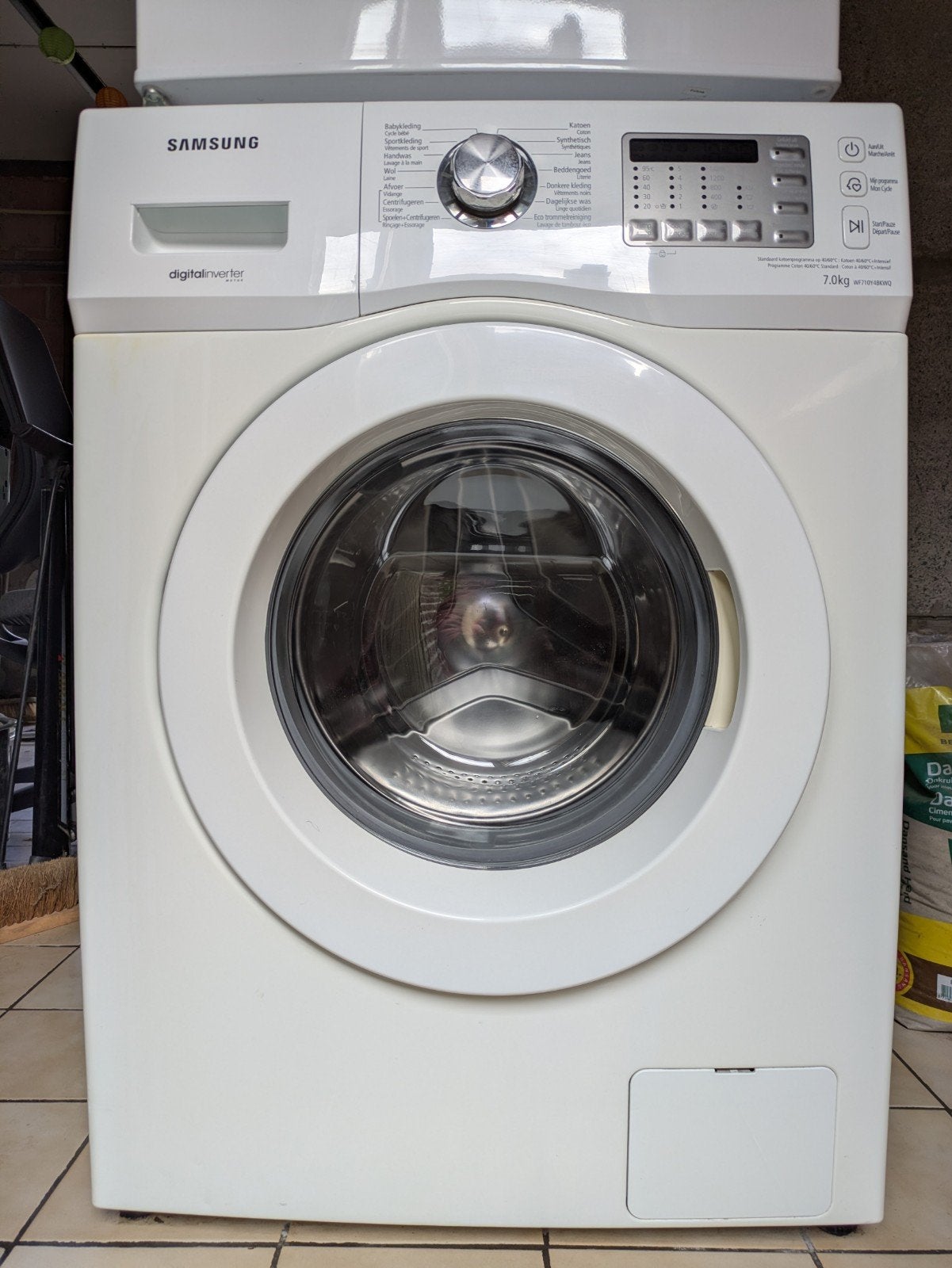 Wasmachine Samsung, Ophalen, Gebruikt, Voorlader