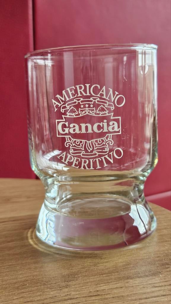 5 Gancia Aperitivo Americano-glazen, Verzamelen, Ophalen