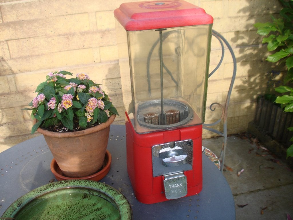 " Brabo " kauwgom  automaat, Verzamelen, Ophalen of Verzenden, Gebruikt