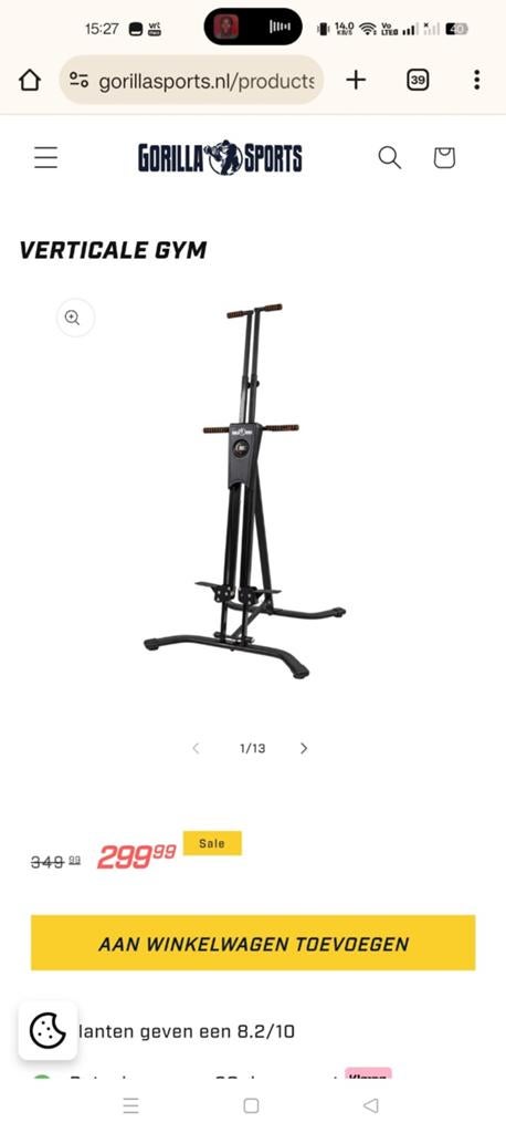 Maxi Climber, Sports & Fitness, Enlèvement ou Envoi