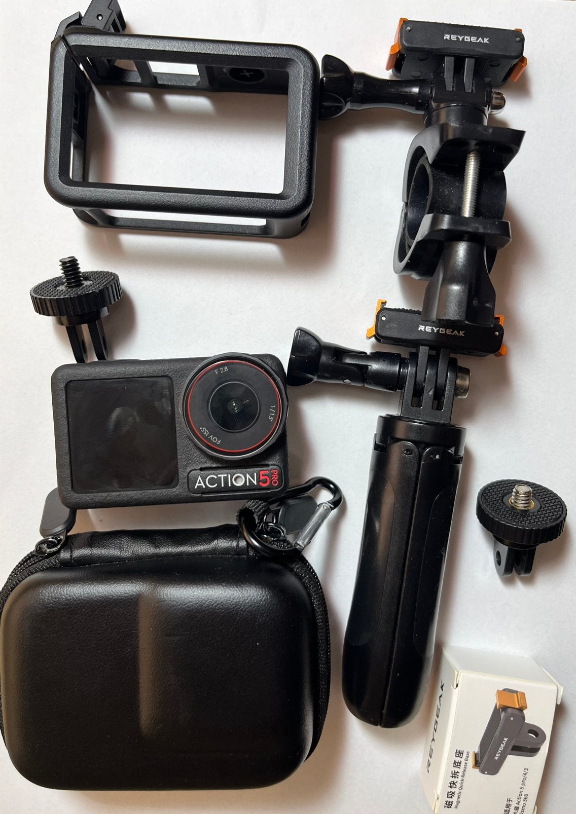 DJI Osmo Action 5 Pro + accessoires, Ophalen, Zo goed als nieuw