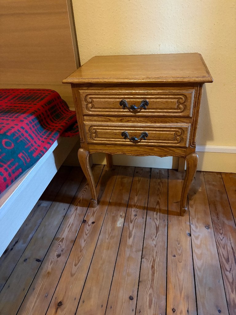 table de nuit, Maison & Meubles, Enlèvement, Utilisé, Bois
