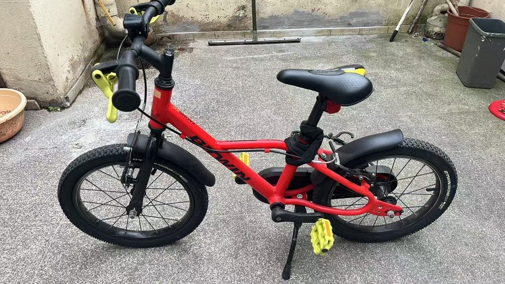 kinderfiets, Fietsen en Brommers, Ophalen, Zijwieltjes