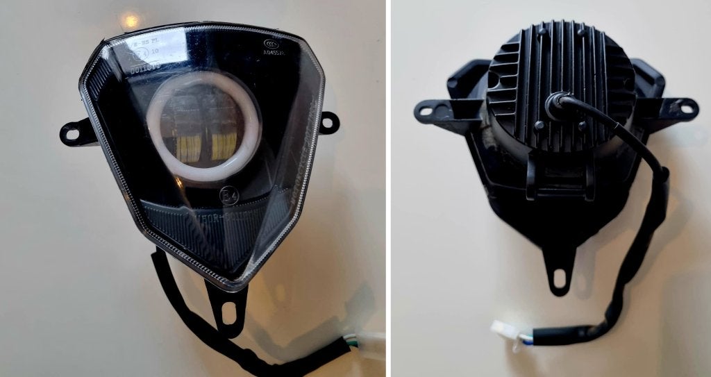 Angel eye ghostmotard beta rr50, Fietsen en Brommers, Brommeronderdelen | Algemeen, Verzenden, Koplamp, Ghostmotard